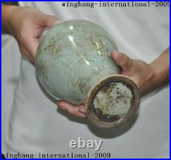 10Chinese dynasty Korean Korea porcelain Crane bird statue Zun Bottle Pot Vase