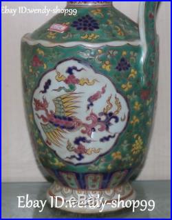 11 Top Color Porcelain Flower Bird Beast Pot Kettle Teapot Bottle Flask Statue