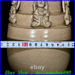 12Old China Dynasty Xing Kiln Porcelain Vase Bottle Pot Censer Sculpture