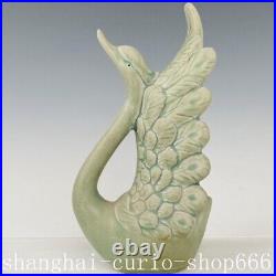 12SongDynasty Official Kiln ru porcelain Duck goose Bird sculpture statue