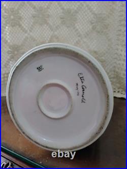 12.25 VTG Antique B &C France Limoges Hand-Painted Birds Vase RARE. Signed