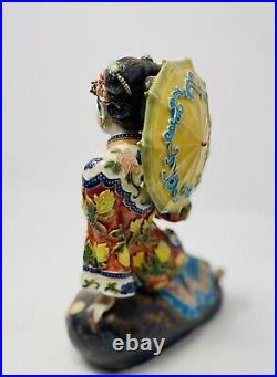12 VTG Chinese Porcelain Figurines, Qing Dynasty Ladies In Various Themes