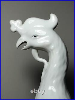 13 Large Blanc De Chine Porcelain Bird Figurine