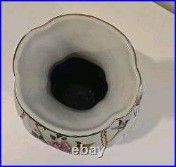 14 Qianlong Marked Chinese Color Enamel Porcelain Flower Bird Vase