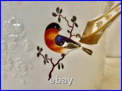 18th C French Paris Porcelain Bottle Cooler Ice Bucket Birds Insects Sotheby's 18th C French Paris Porcelain Bottle Cooler Ice Bucket Birds Insects Sotheby's