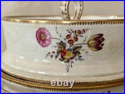 18th C French Paris Porcelain Bottle Cooler Ice Bucket Birds Insects Sotheby's