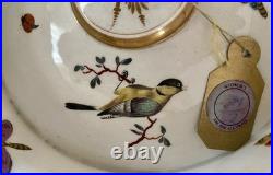 18th C French Paris Porcelain Bottle Cooler Ice Bucket Birds Insects Sotheby's
