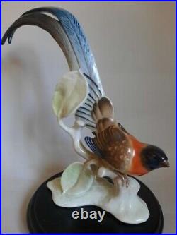 1941 Rosenthal Vintage Porcelain Statue Figure Bird of Paradise Made in Germany