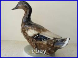 1957 Rosenthal Vintage Porcelain Statue Figure Duck Made in Germany 16 cm