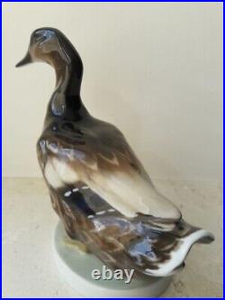 1957 Rosenthal Vintage Porcelain Statue Figure Duck Made in Germany 16 cm