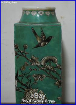 19 Unique Color Porcelain Magpie Bird Flower Vase Bottle Flask Pot Jardiniere