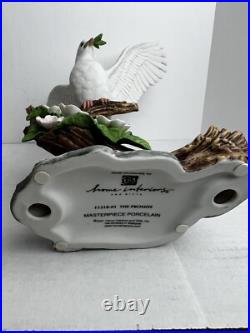2001 HOMCO Home Interiors Masterpiece THE PROMISE Porcelain Bird Figurine