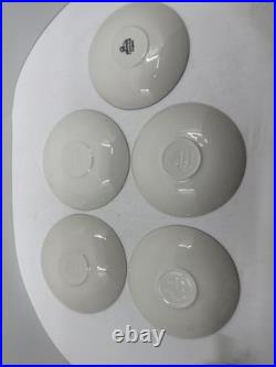 20 Pcs, Set for 4, Churchill Blue Willow Dinnerware Staffordshire England Mint 20 Pcs, Set for 4, Churchill Blue Willow Dinnerware Staffordshire England Mint