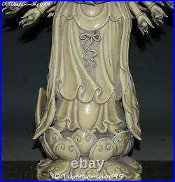 20 Rare Dehua Porcelain 1000 Arms Kwan-yin Guanyin Guan Quan Yin Goddess Statue