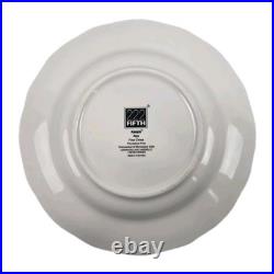 222 Fifth Adelaide Sage Green 10.75 & 8.5 Dinner Plate Set of 8 NEW Free Ship