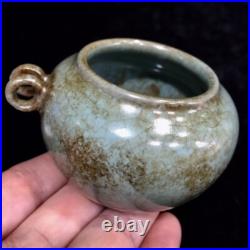 2.8 Rare China Porcelain Song dynasty Ru porcelain Bird pattern pot