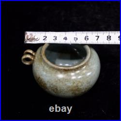 2.8 Rare China Porcelain Song dynasty Ru porcelain Bird pattern pot