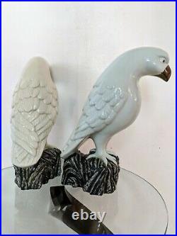 2 Global Views Williamsburg Bird Statues Figurines EXCELLENT CONDITION