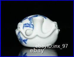 3 China antique porcelain Republic of China Flowers and birds Water droplets