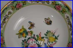 4 Williams Sonoma Famille Rose Pasta Bowl NIB New Butterflies Birds Serving