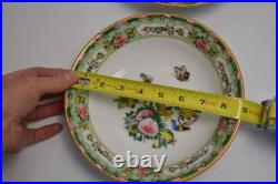 4 Williams Sonoma Famille Rose Pasta Bowl NIB New Butterflies Birds Serving