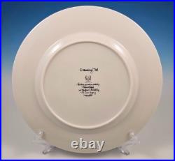 6 Lenox Richard Bishop Wild Game Bird Dinner Plate Set Waterfowl Etching 1930s