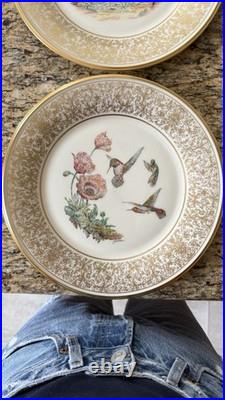 6 Lenox vintage collector annual limited edition Edward Boehm plates