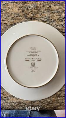 6 Lenox vintage collector annual limited edition Edward Boehm plates