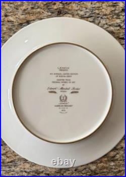 6 Lenox vintage collector annual limited edition Edward Boehm plates