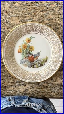 6 Lenox vintage collector annual limited edition Edward Boehm plates