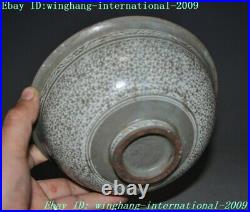 7Old China dynasty Korean Korea Porcelain Crane bird statue Tea cup Bowl Bowls