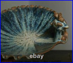 7.2 Old Chinese Dynasty Palace Kiln Porcelain Phoenix Bird Head Bowl Bowls