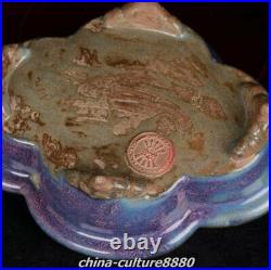 8.6 Song Dynasty Old China Jun Kiln Porcelain Potted Palace Plants Flower Pot