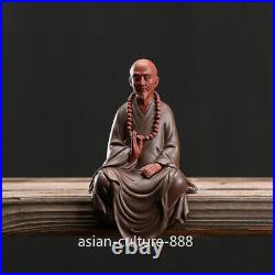 8 Dehua porcelain ceramic Buddhist disciples buddha monk Master Hong Yi Statue