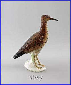 9997756-d Ens Porcelain Figurine Bird Sandpiper H17cm