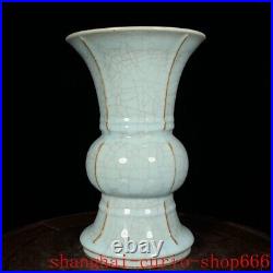 9.2China Ancient Song Dynasty Official kiln porcelain bird vase bottle statue