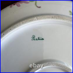 9.5 Rothschild Bird Top Tureen Herond Hungary Handpainted Porcelain Vintage