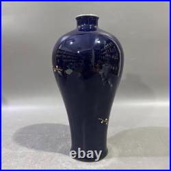 A Pair Nice Chinese Art Handmade Painting Famille Rose Porcelain Bird Vase