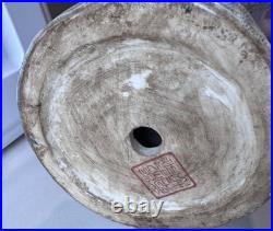 A pair of antique Chinese porcelain phoenix birds (18 inch) stunning