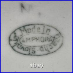 Amphora Czechoslovakia Porcelain Figurine Of A Parrot 13 1/2 Tall, Outstanding