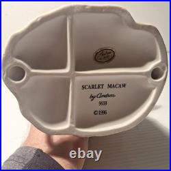 Andrea By Sadek Scarlet Macaw #9659 12.25 1996 Vintage