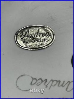 Andrea by Sadek Belted Kingfisher Bird Figurines Pair Porcelain Japan