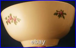 Antique 18thC Worcester Porcelain Bird Scene & Floral Slop Bowl Porzellan Schale