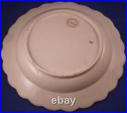 Antique 18thC Worcester Porcelain Bird Scene Plate Porzellan Teller Scenic