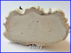Antique Ackermann & Fritze Porcelain Figurine Courting Couple Bird Nest