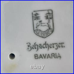 Antique Behscherzer Bavaria Porcelain 12 Figurine Of A Parrot, Outstanding