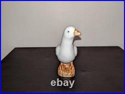 Antique Chinese White Porcelain Dove/Pigeon/Bird Figurine