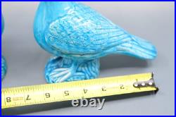 Antique, Chinese, pair birds, figurines, 7 x 6 inches