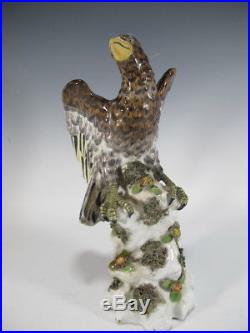 Antique German bird porcelain statue # 11242