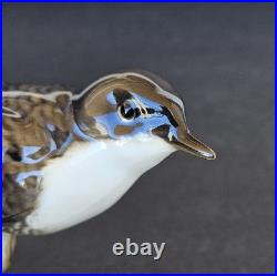 Antique Hutschenreuther Bird Figurine Karl Werner German Porcelain Wagtail 1920s